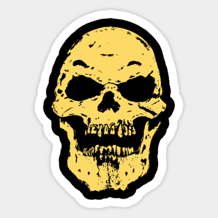 Skeleton Face 2 Sticker